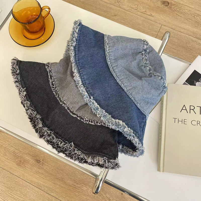 Wholesale Washed Denim Bucket Hat